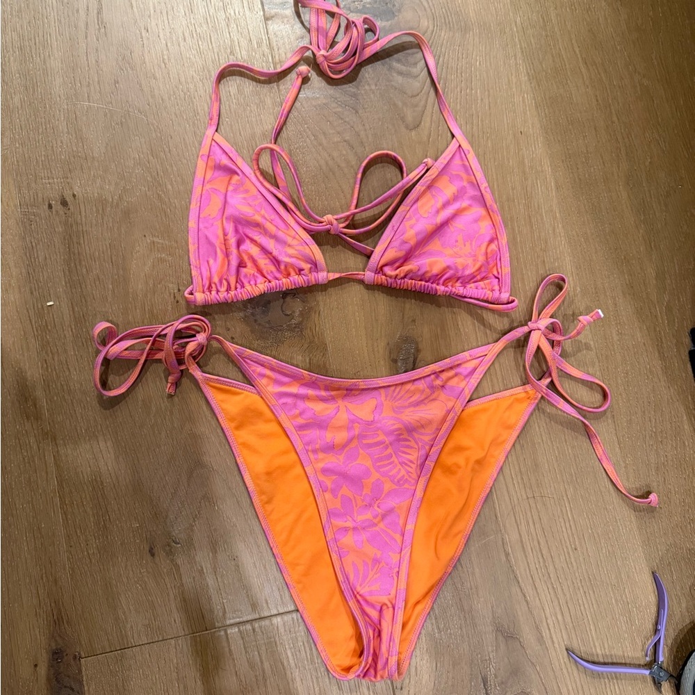 LSpace SET Tropical Aspen Top & Levy Bottom Bikini